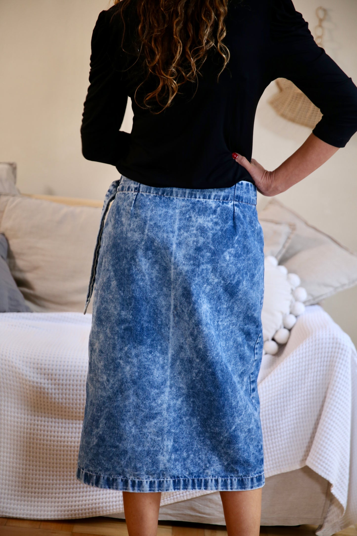 Falda jeans