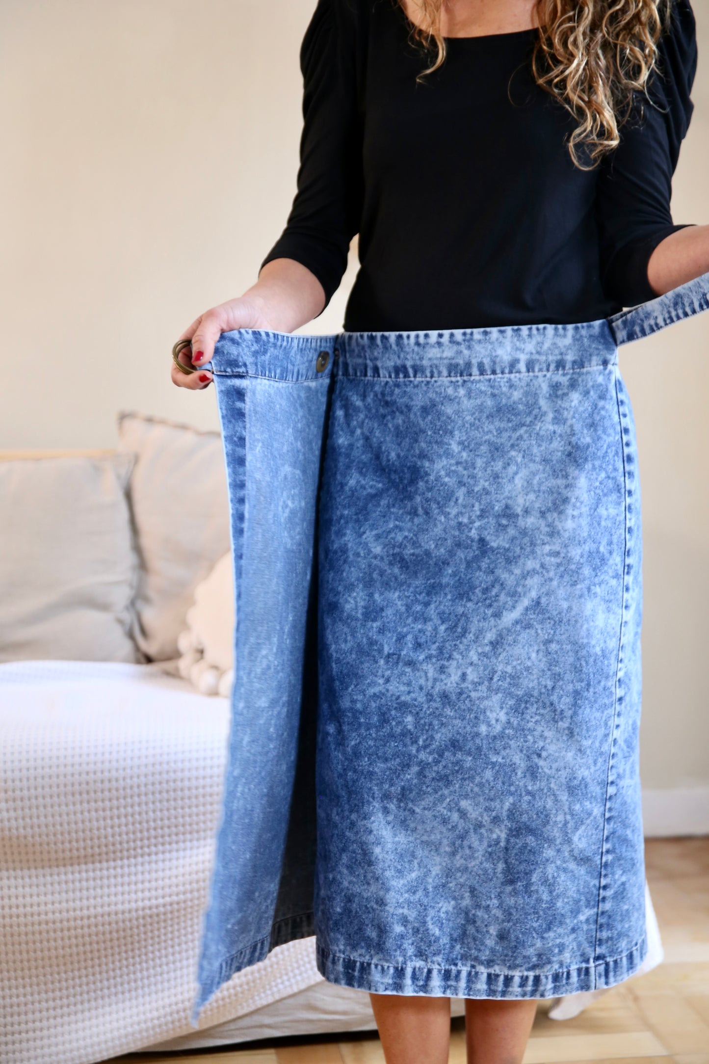 Falda jeans