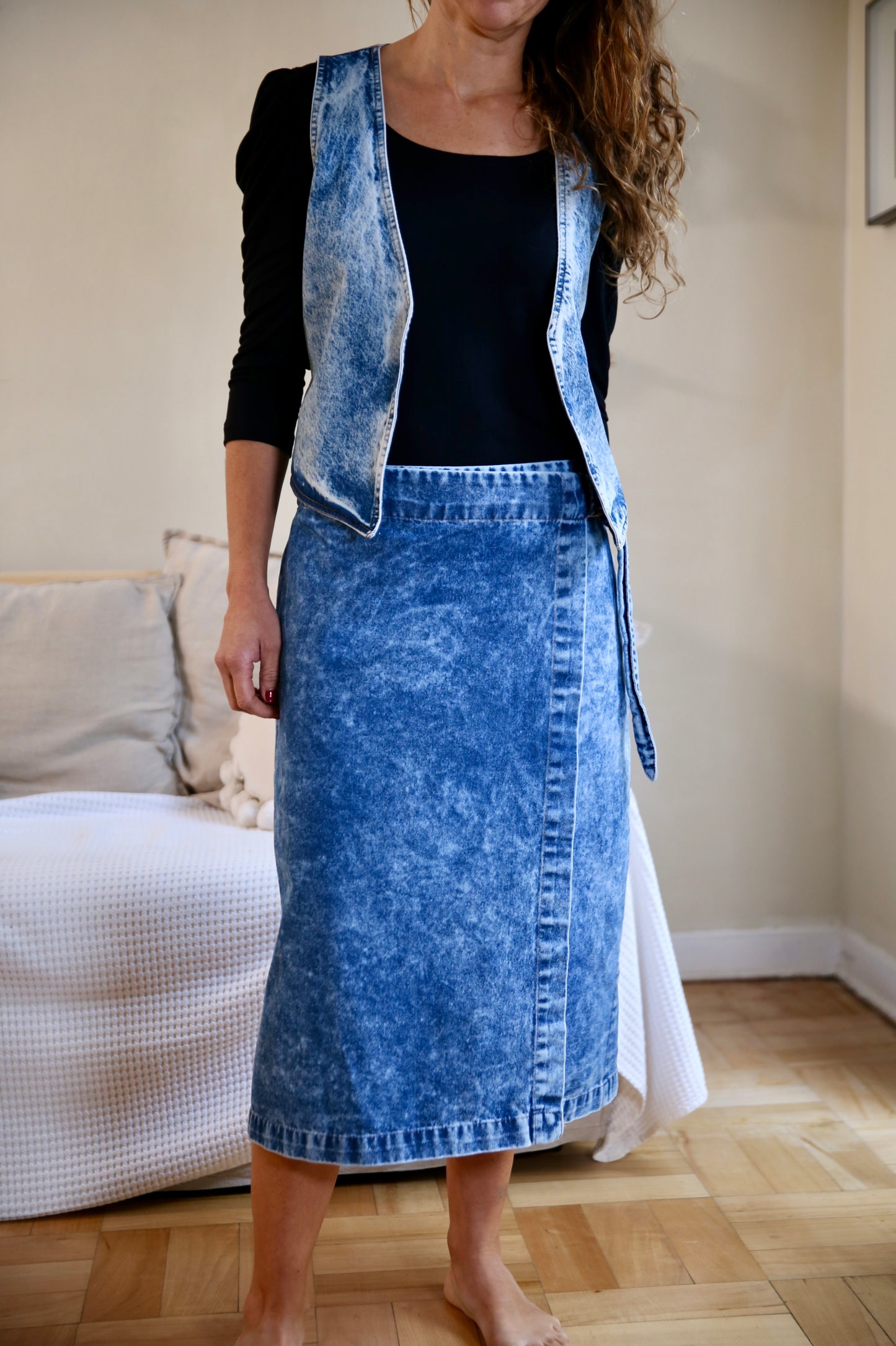 Falda jeans