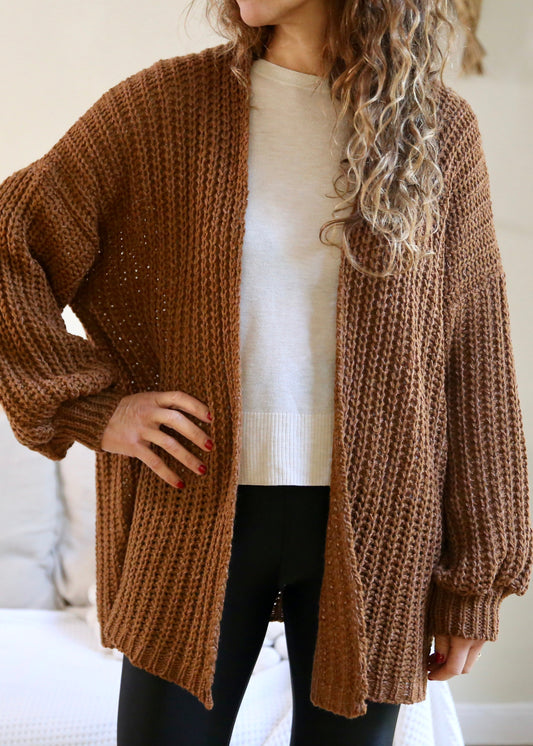 Tejido Violeta Abierto Tostado