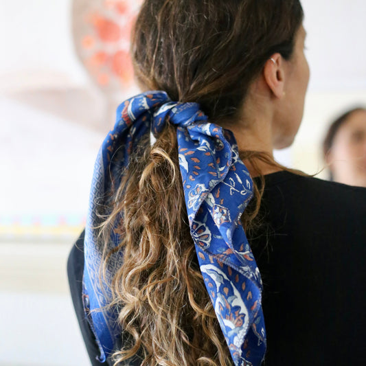 Pañuelo DeAlba Indigo