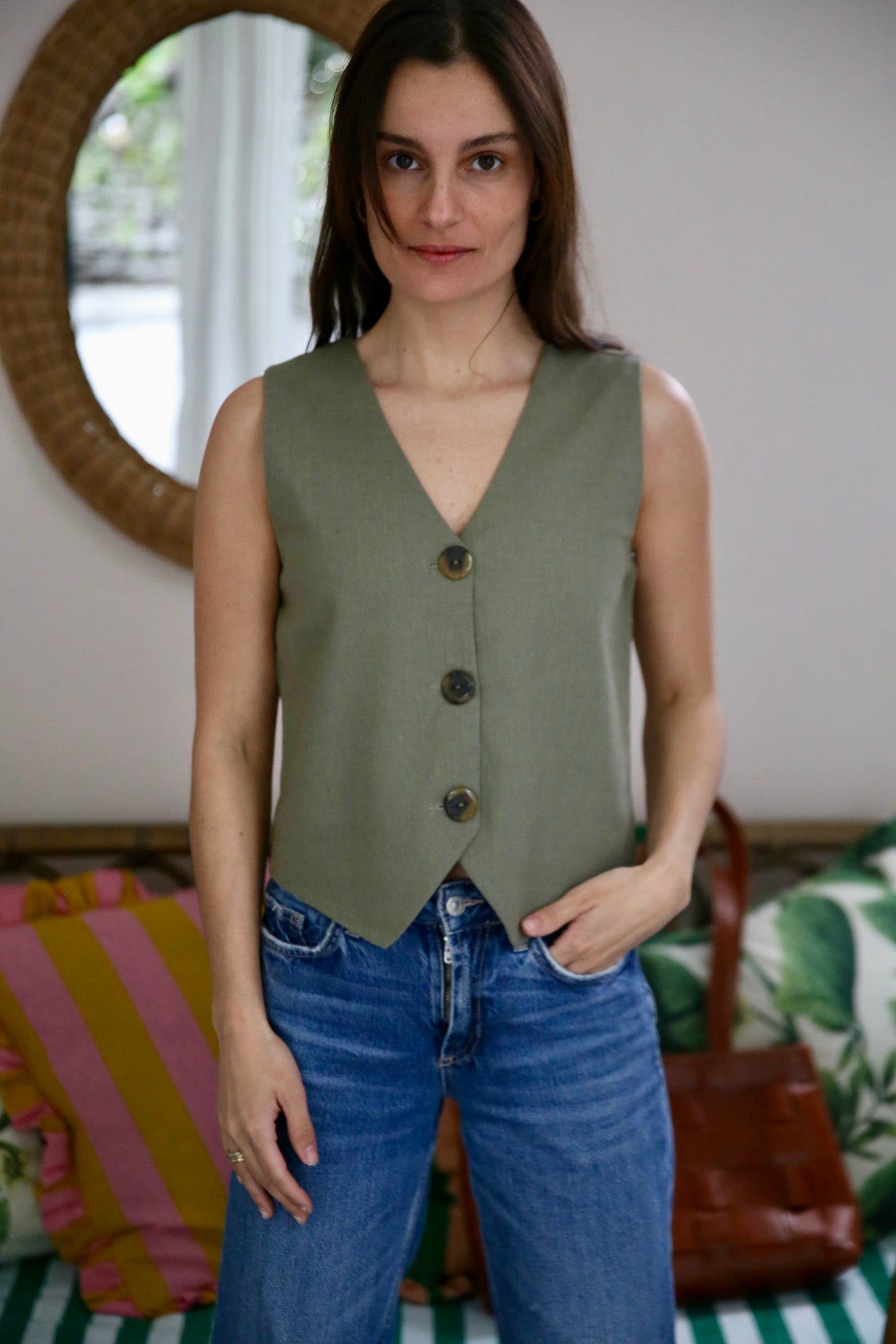 Vest Oslo Verde Musgo