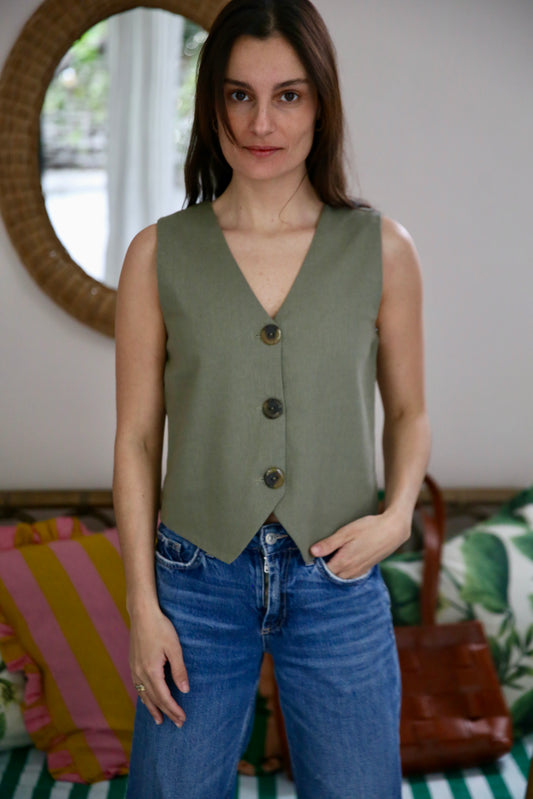 Vest Oslo Verde Musgo