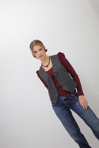 Vest Líneas Grafito