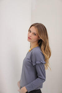 Polera Jazmín Petróleo