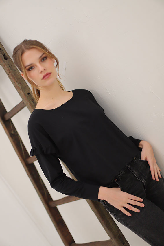 Polera Jazmín Negra
