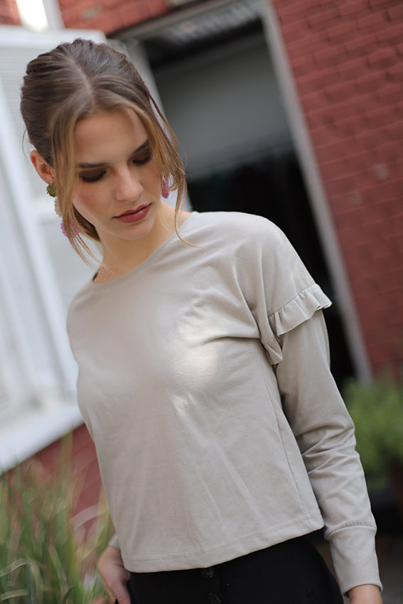 Polera Jazmín Beige