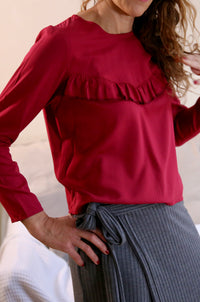 Blusa Cami Tinto