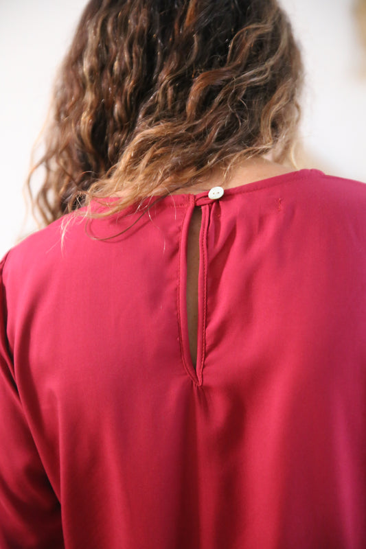 Blusa Cami Tinto