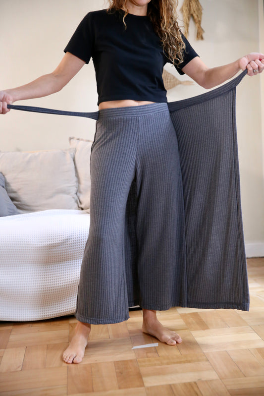 Falda Pantalón Sara Gris