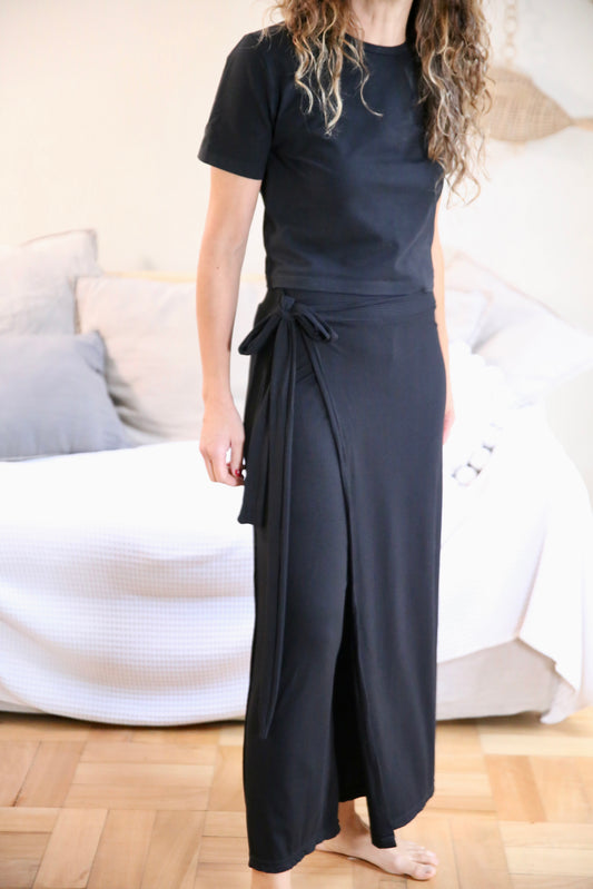 Falda Pantalón Sara Negra