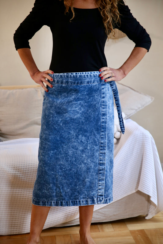 Falda jeans