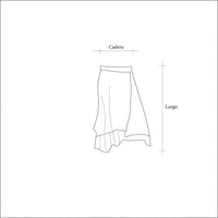 Conjunto Modal - Falda dos capas